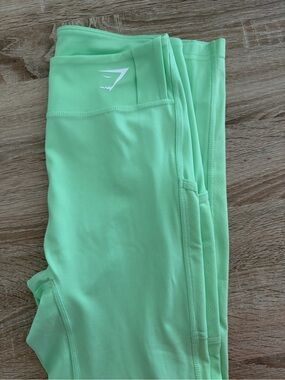 Gymshark Neon Mint High-Waisted Leggings